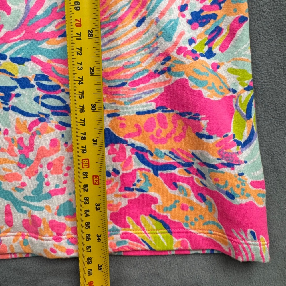 Lilly Pulitzer NWOT Long Sleeve Devon Beach Dress Coral Reef Print XS - Picture 3 of 6